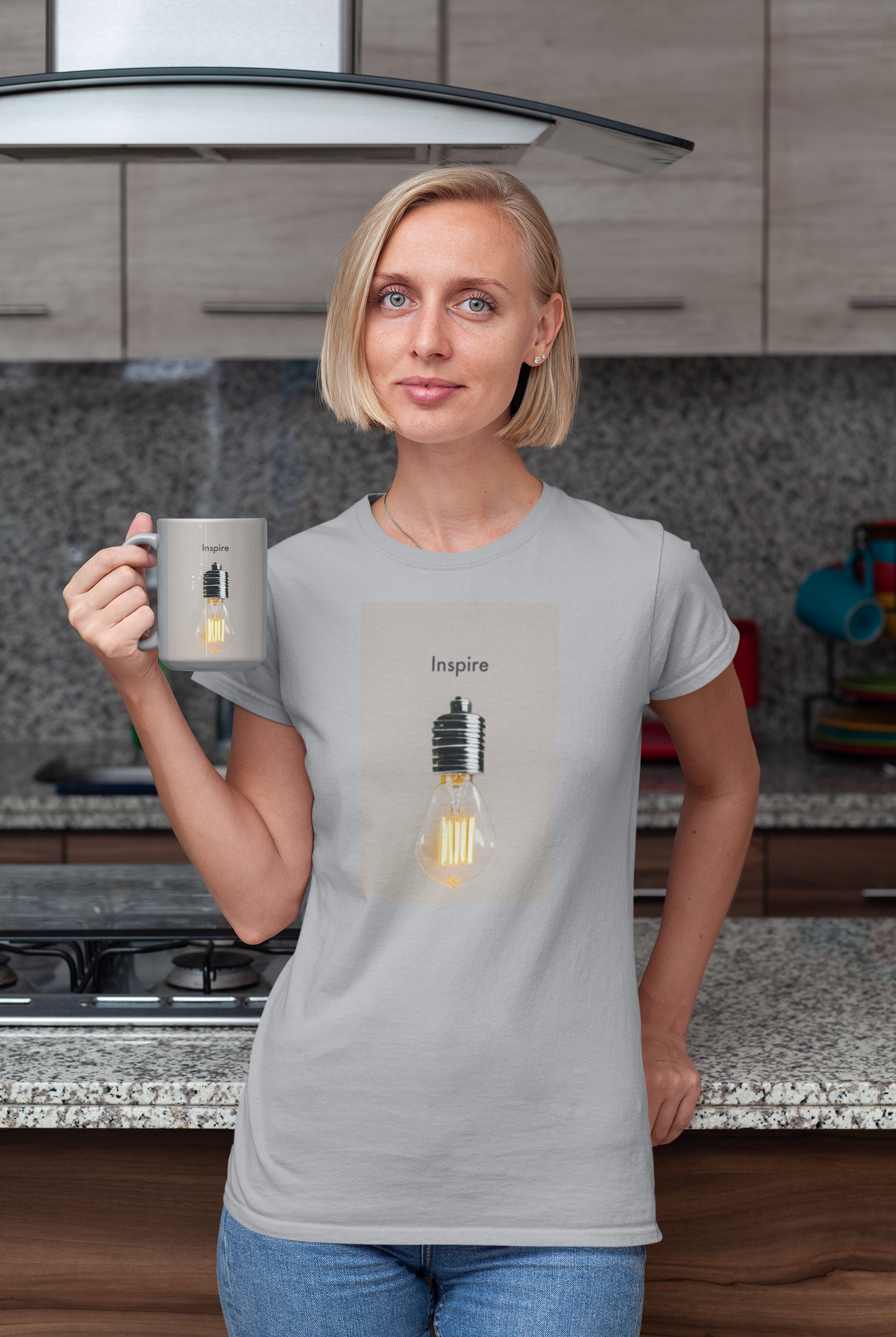 Light the Way and Inspire: Lightbulb Softstyle Shirt