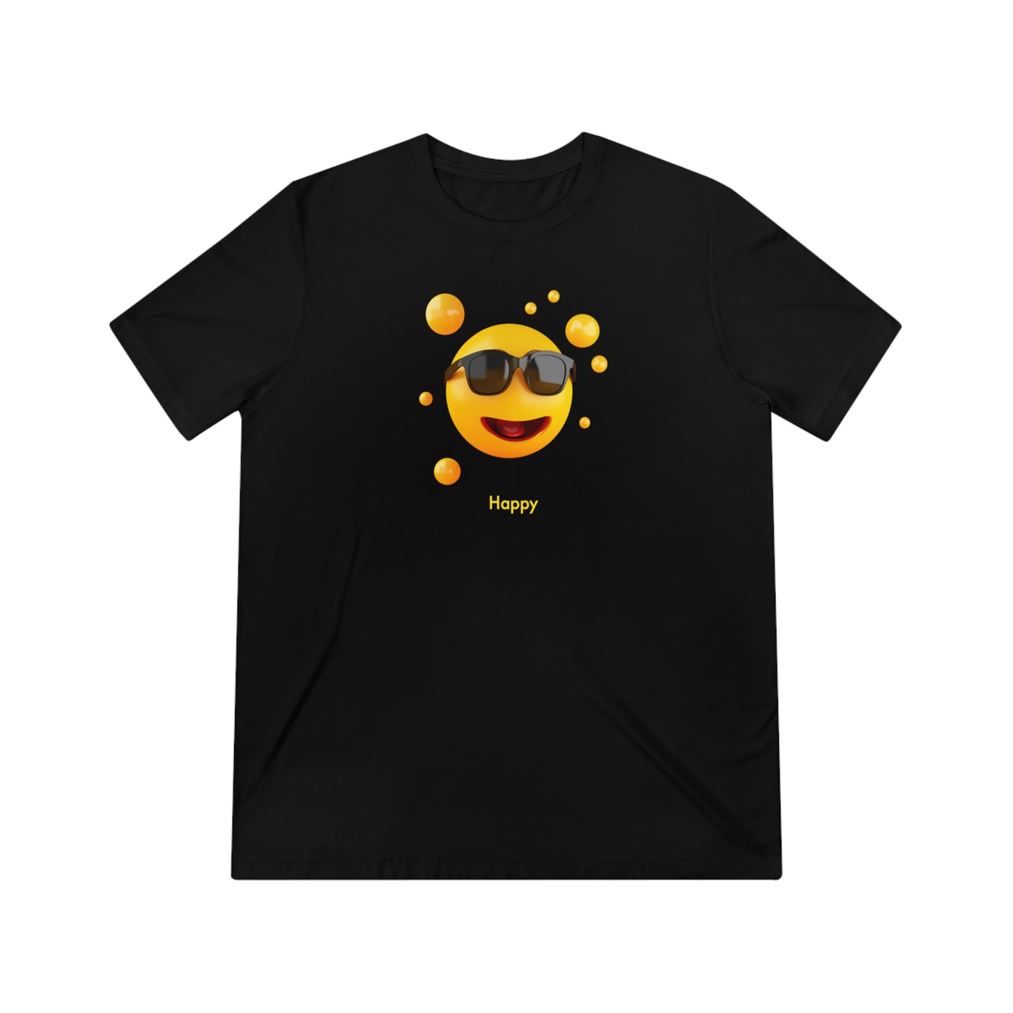 Spread Happiness: 3D Happy Face Tee!