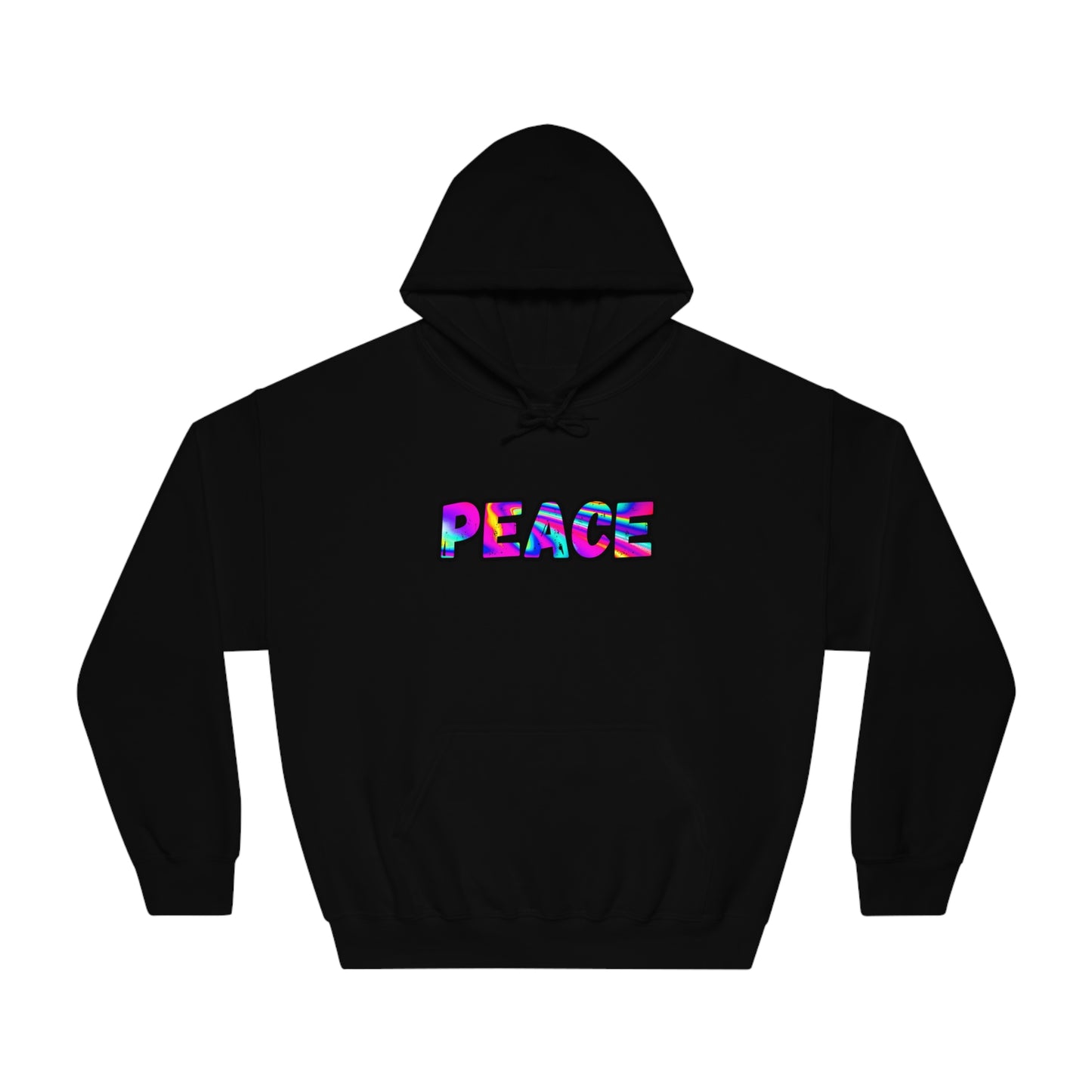 Psychedelic Peace Unisex DryBlend® Hooded Sweatshirt