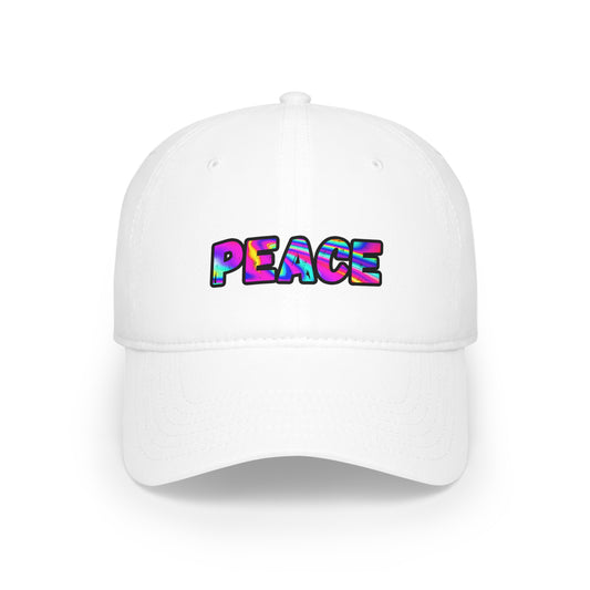 Peaceful Vibes Psychedelic Baseball Cap
