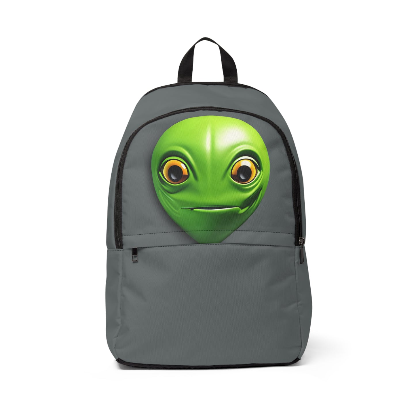 Journey to the Unknown: Alien Encounter Fabric Backpack