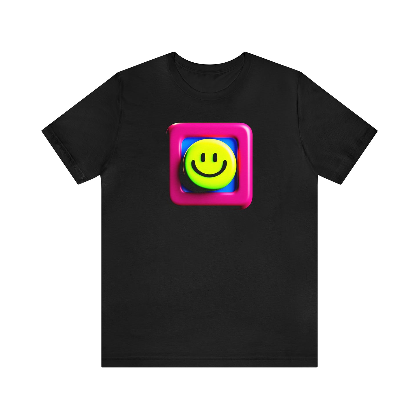 Radiate Joy with our AI-Designed Happy Unisex Tee