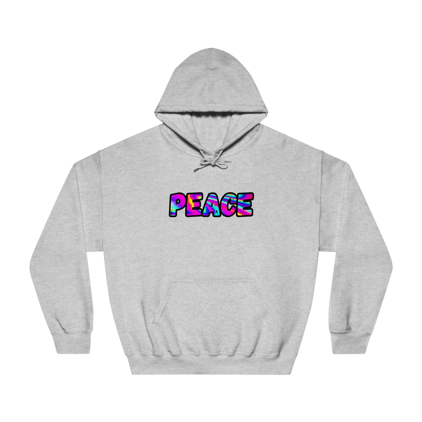 Psychedelic Peace Unisex DryBlend® Hooded Sweatshirt