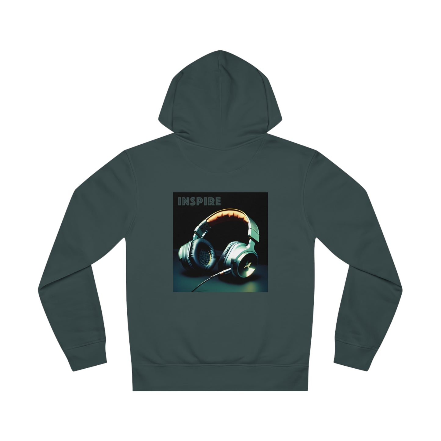 Guitar Serenade: Unisex Inspire Drummer Hoodie