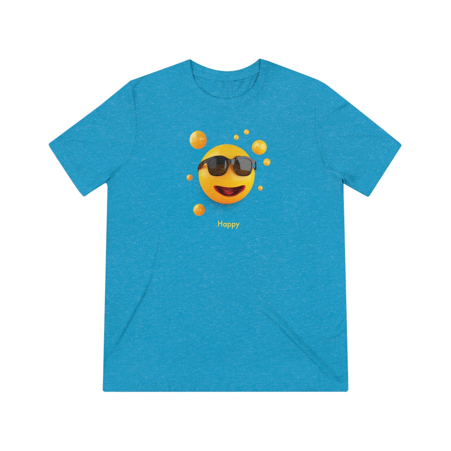 Spread Happiness: 3D Happy Face Tee!