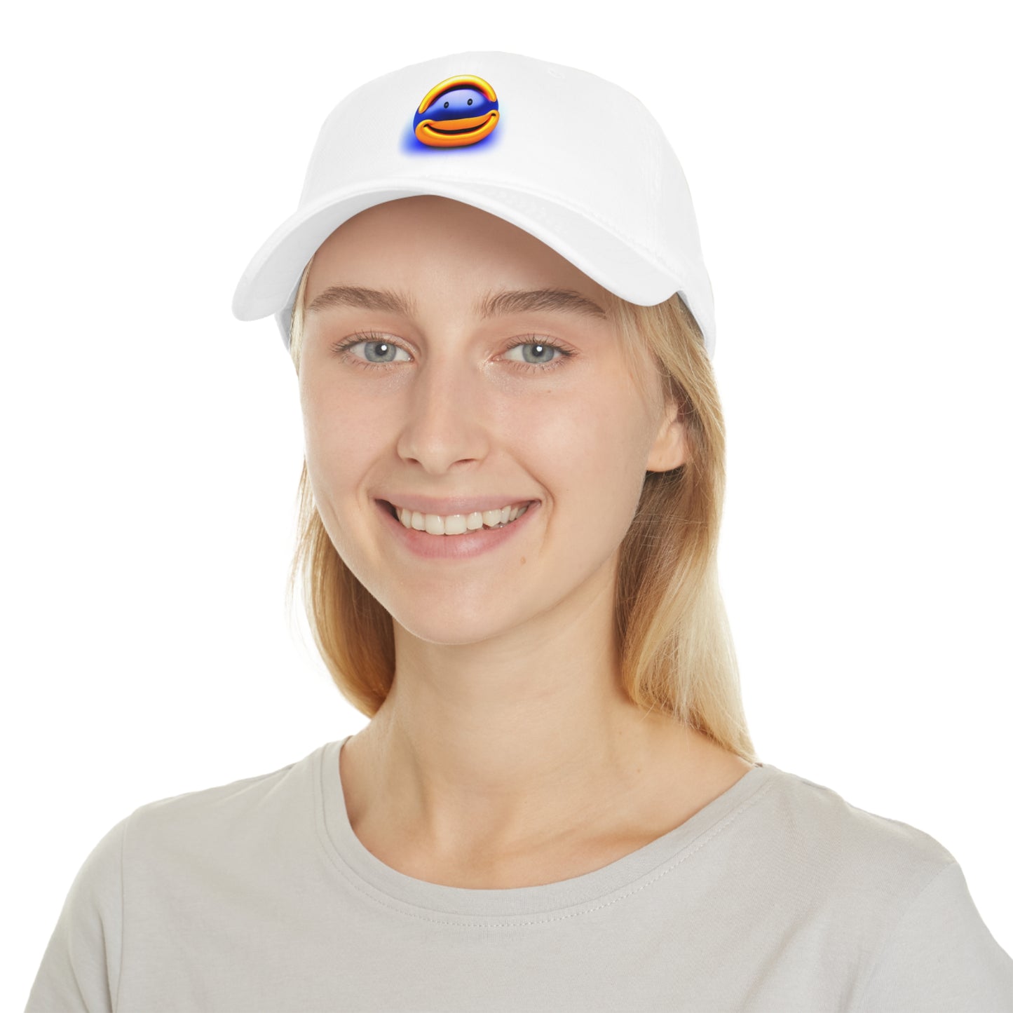 Happy Vibes Low Profile Baseball Cap - Spread Smiles Everywhere