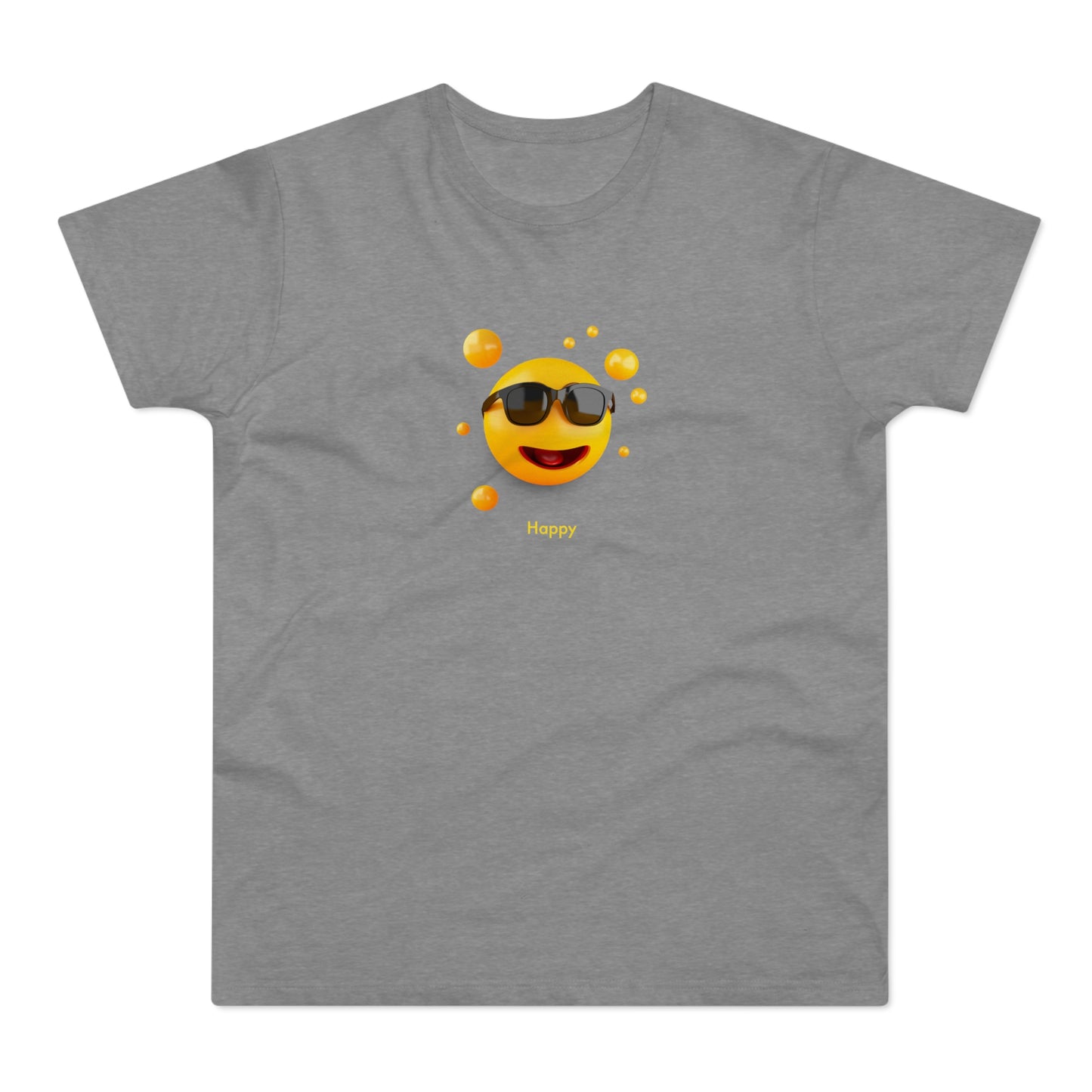 Radiate Positivity: Men's Happy Face Tee