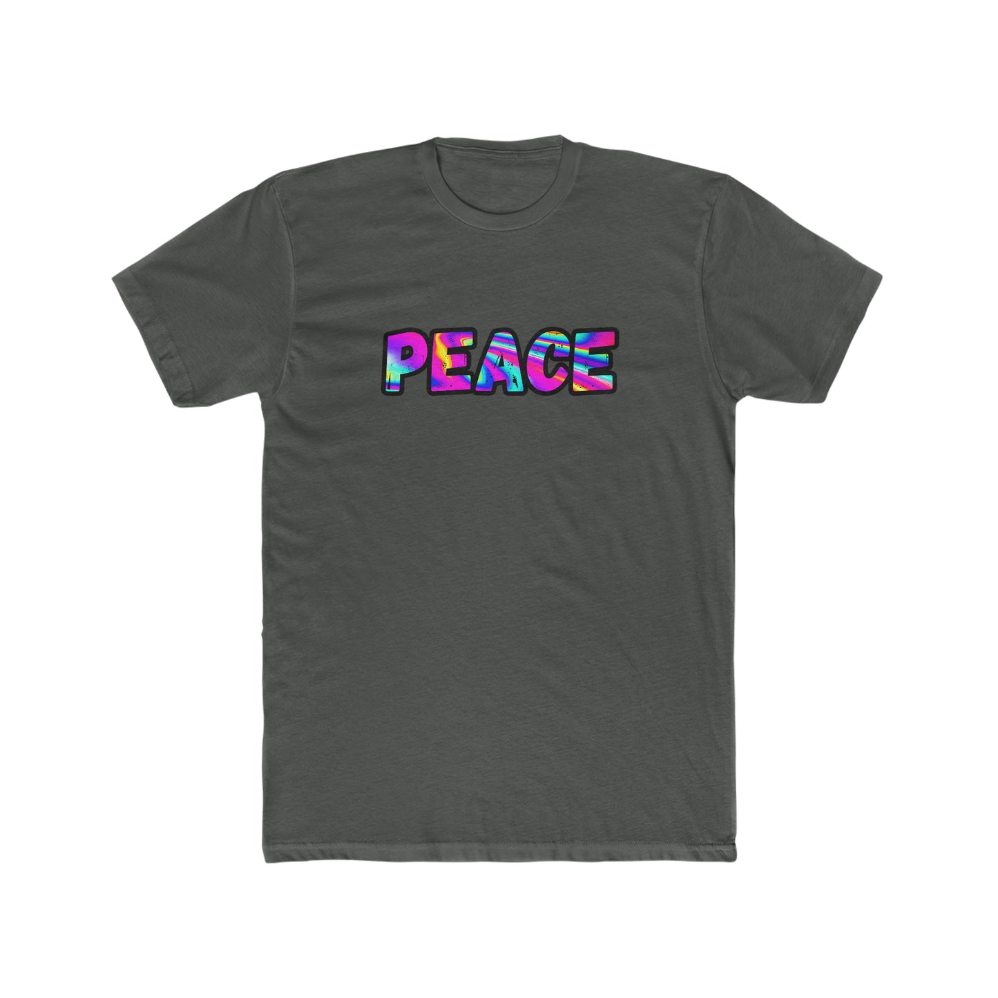 Psychedelic Peace Men's Cotton Crew Tee