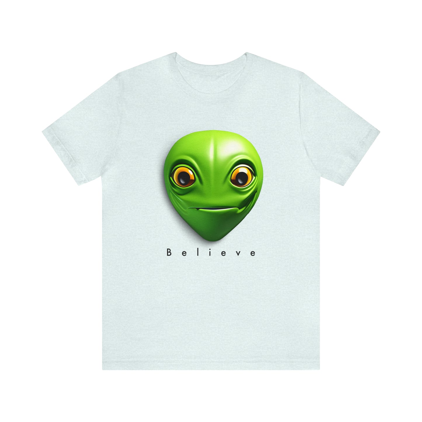 Alien Illusion: Believe-Inspired Jersey Tee