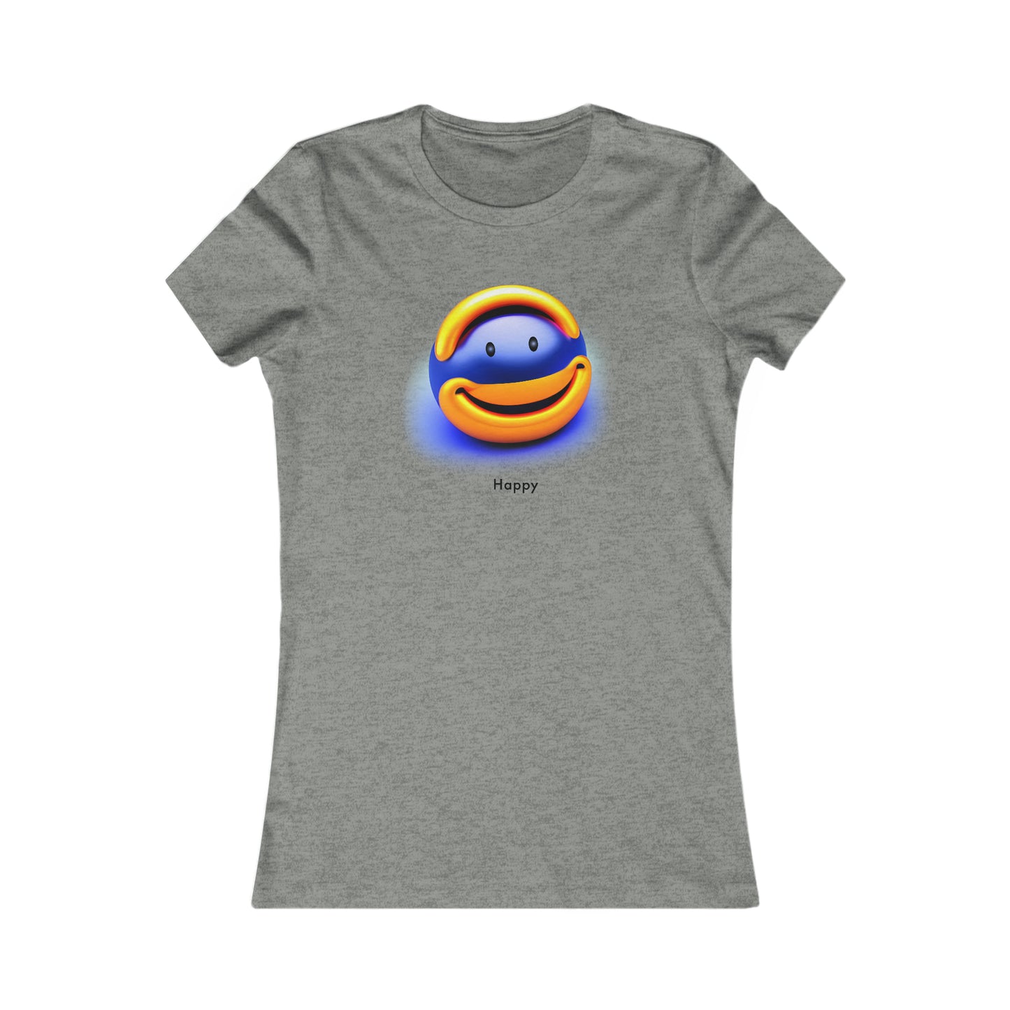 Radiant Smiles Women's Favorite Tee - Unleash Your Happy Side