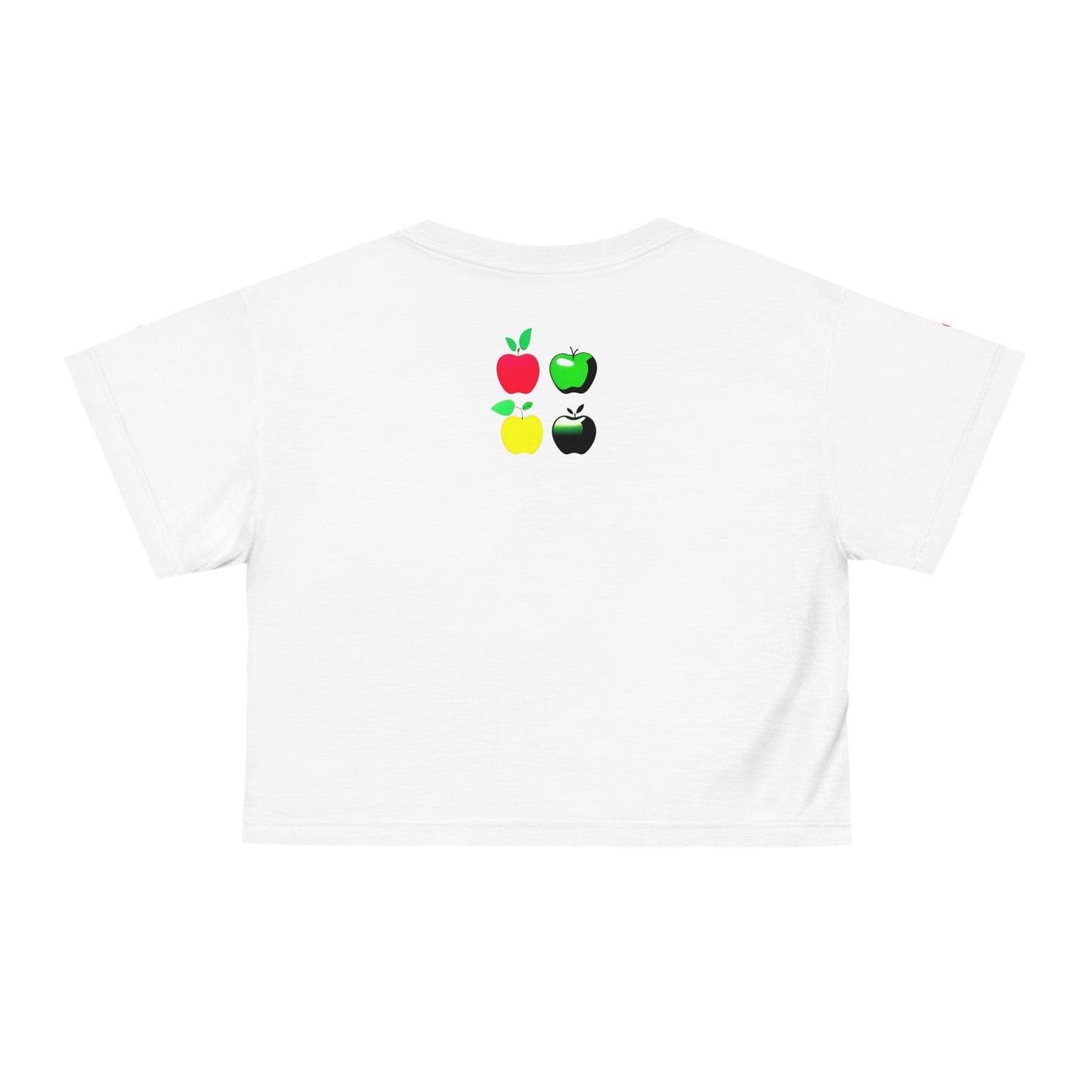 Chic Apple Vibes Crop Top - Embrace Your Creative Spark