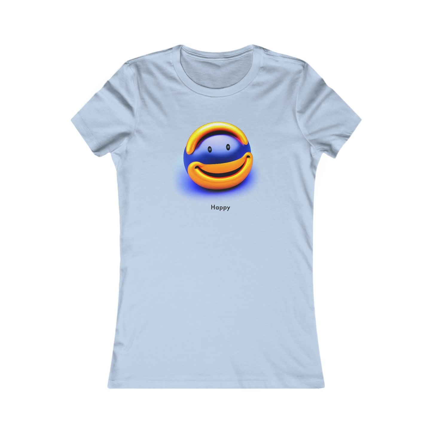 Radiant Smiles Women's Favorite Tee - Unleash Your Happy Side