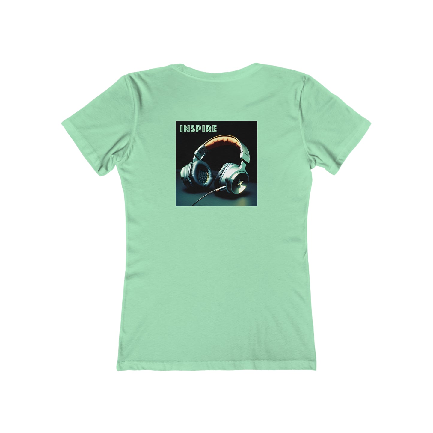 Harmonious Fusion: Resonate in Style Women's Boyfriend Tee