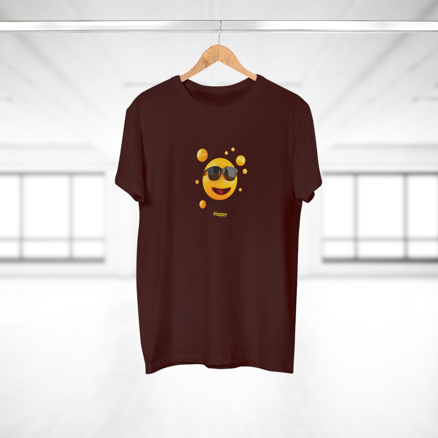 Radiate Positivity: Men's Happy Face Tee