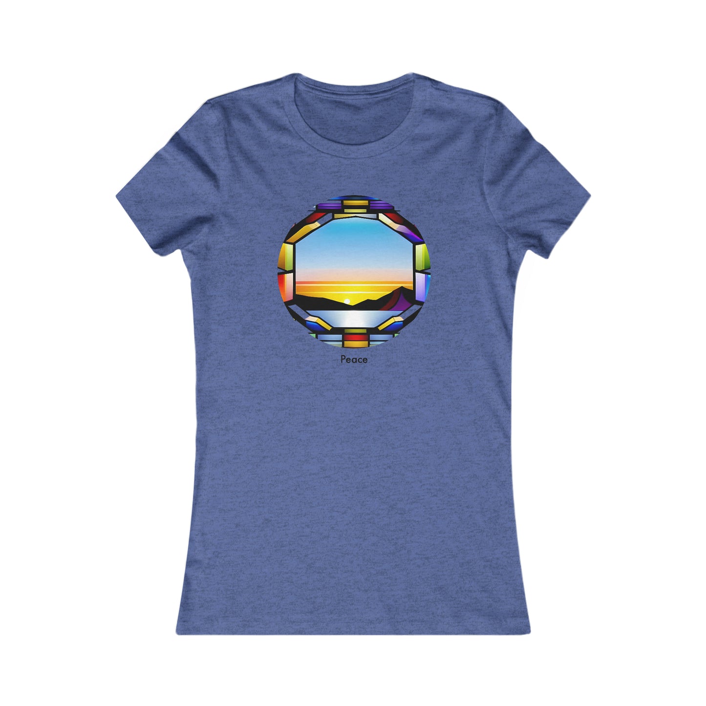 Discover the Serenity of our Peaceful Sunset Favorite Tee