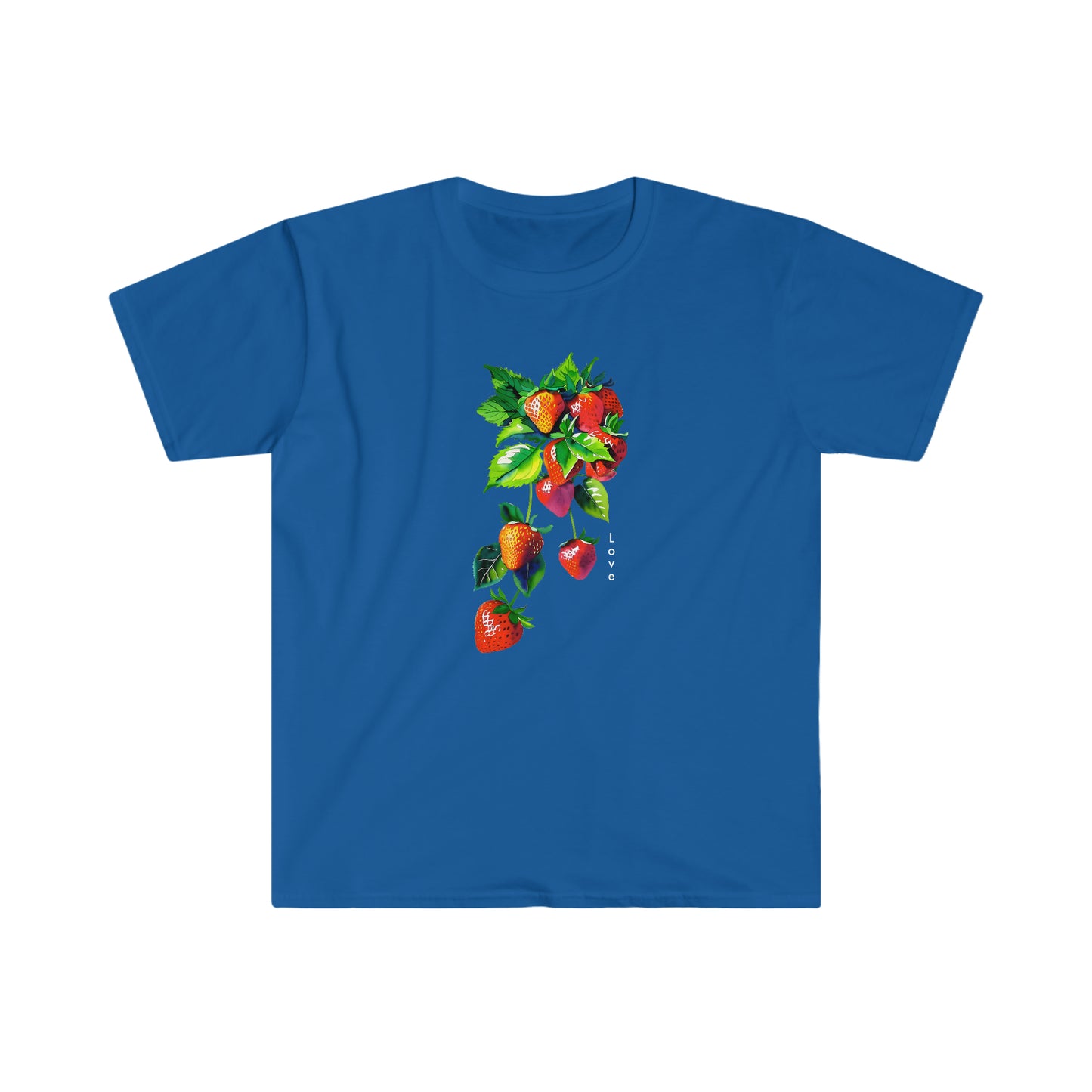 Strawberry Passion: Unisex Tee with Fruitful Charm