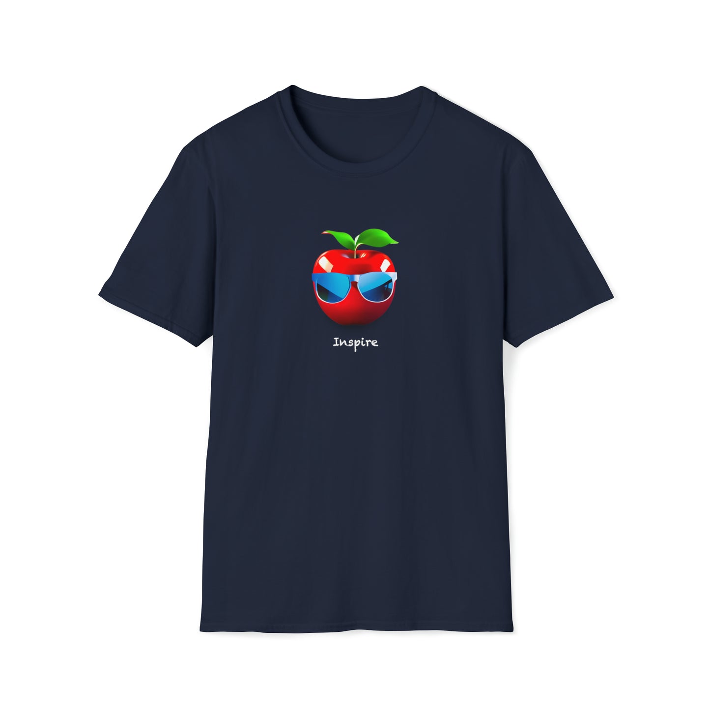 Red Apple Sunglasses Unisex Tee - Embrace Inspiration