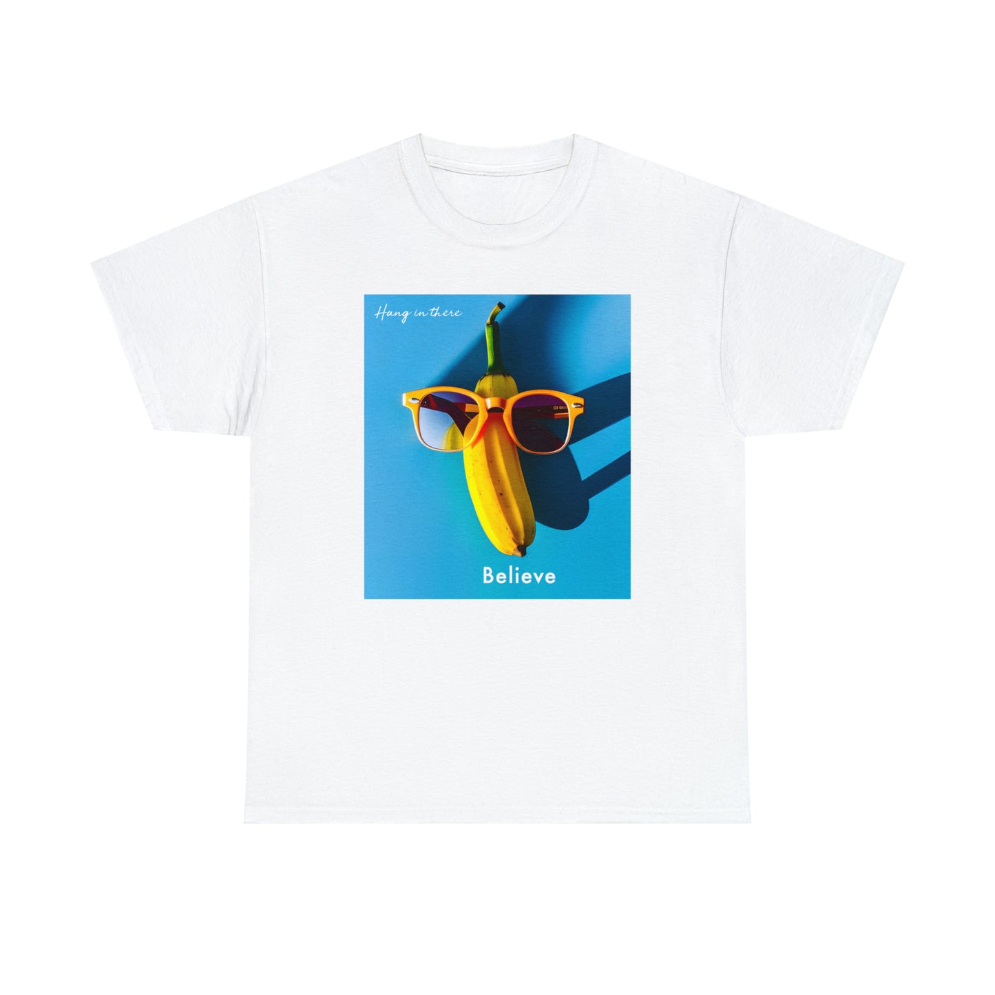 Cool and Motivating: Hang in There Banana T-Shirt