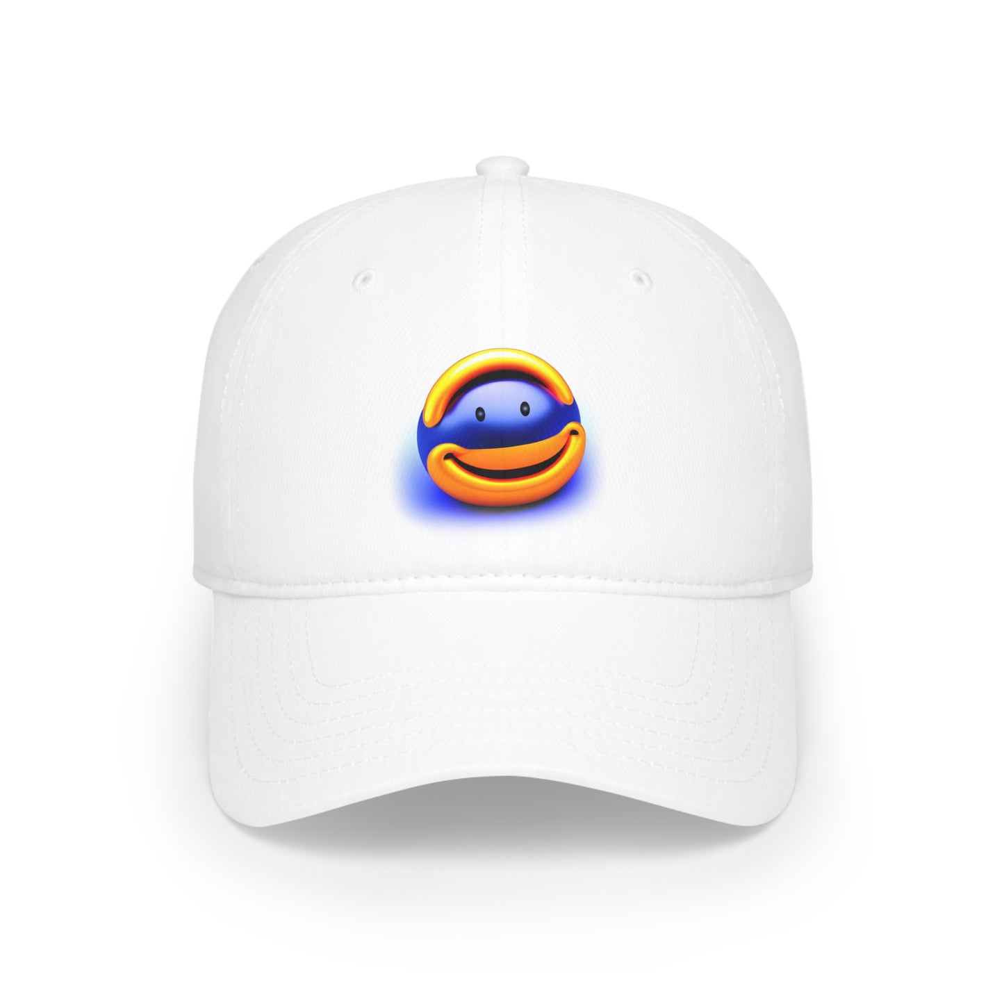 Happy Vibes Low Profile Baseball Cap - Spread Smiles Everywhere