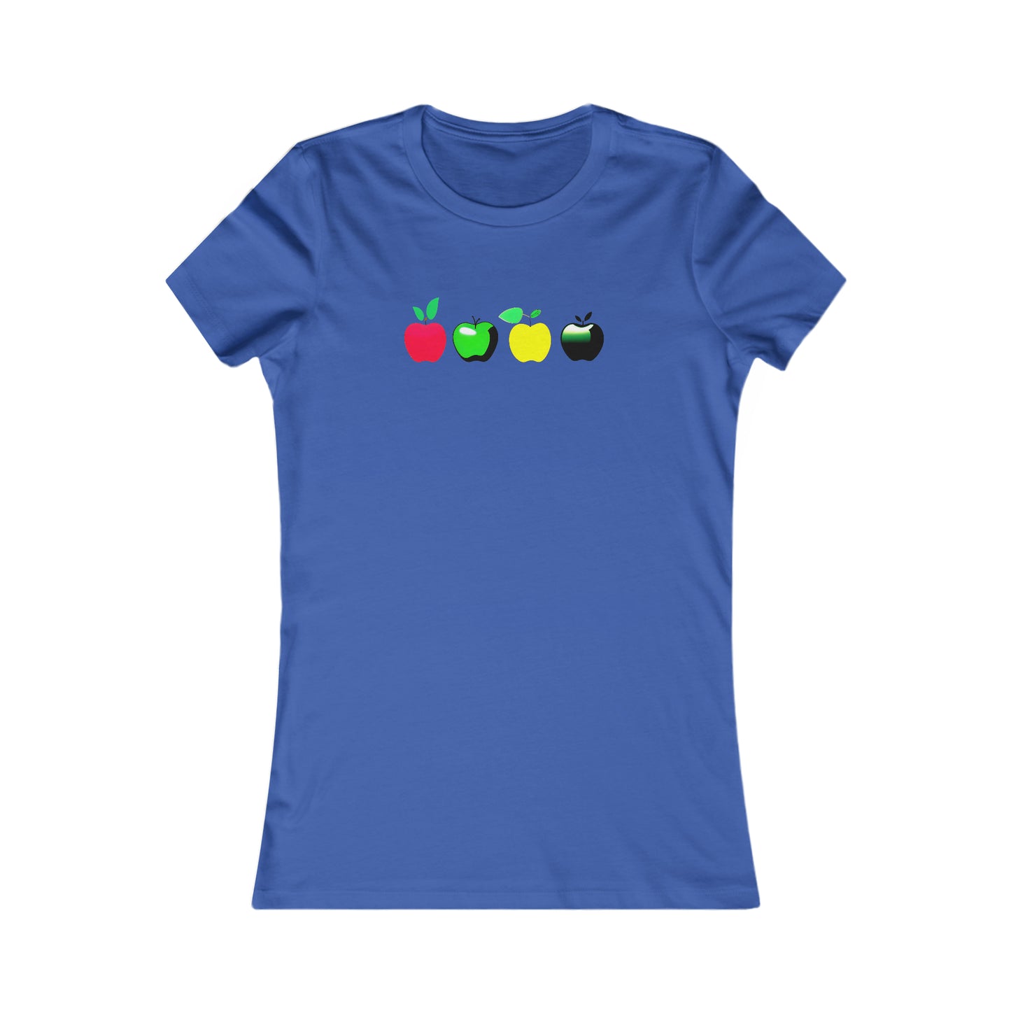 Simplicity & Inspiration Tee - Vibrant Apples for Creative Souls