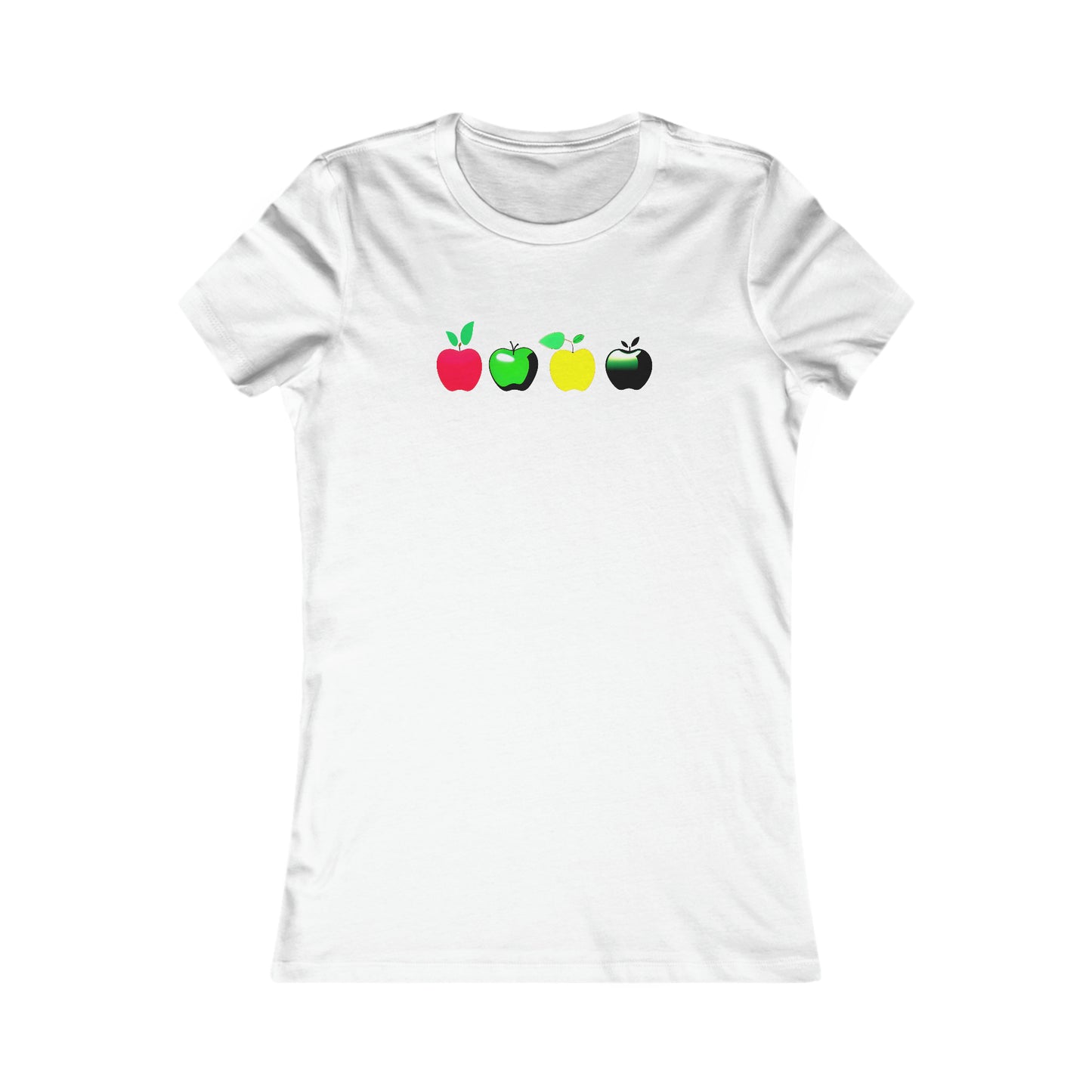 Simplicity & Inspiration Tee - Vibrant Apples for Creative Souls