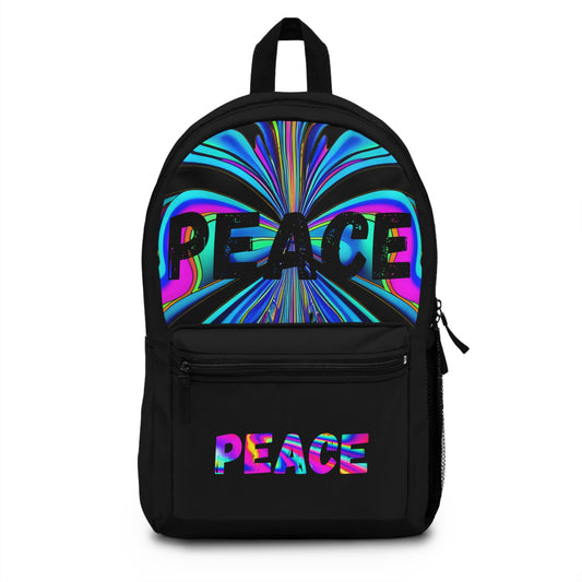 Peaceful Vibe Psychedelic Backpack