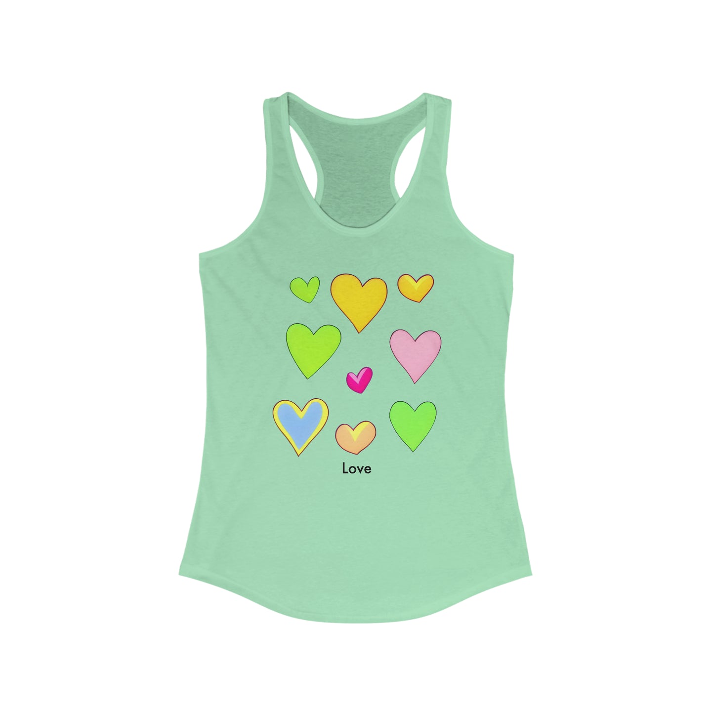 Sincere Affection: Minimalistic Love Tank