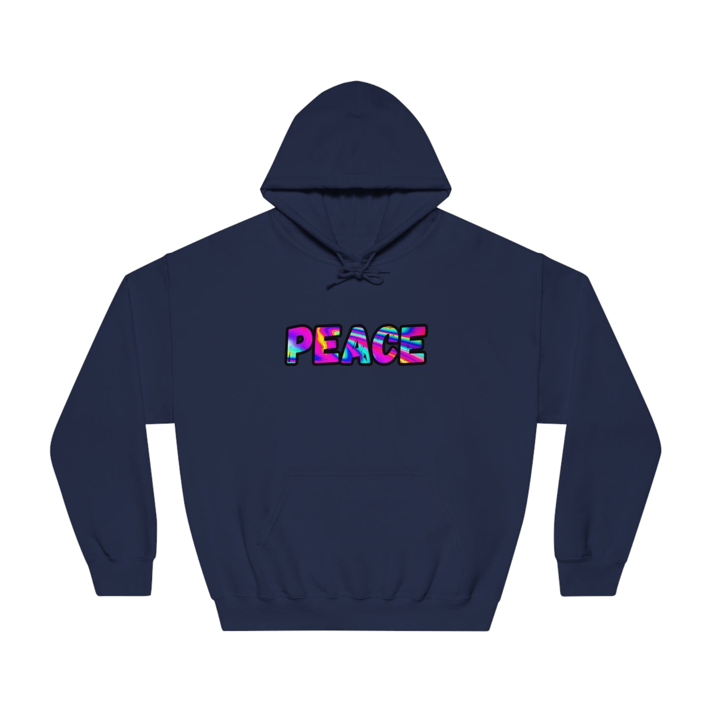 Psychedelic Peace Unisex DryBlend® Hooded Sweatshirt