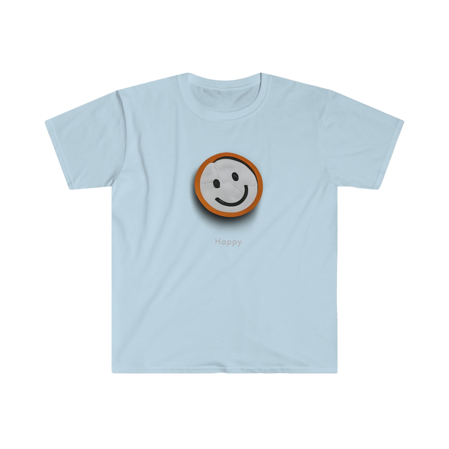 Embrace the Happy: Unisex Trendy Tee