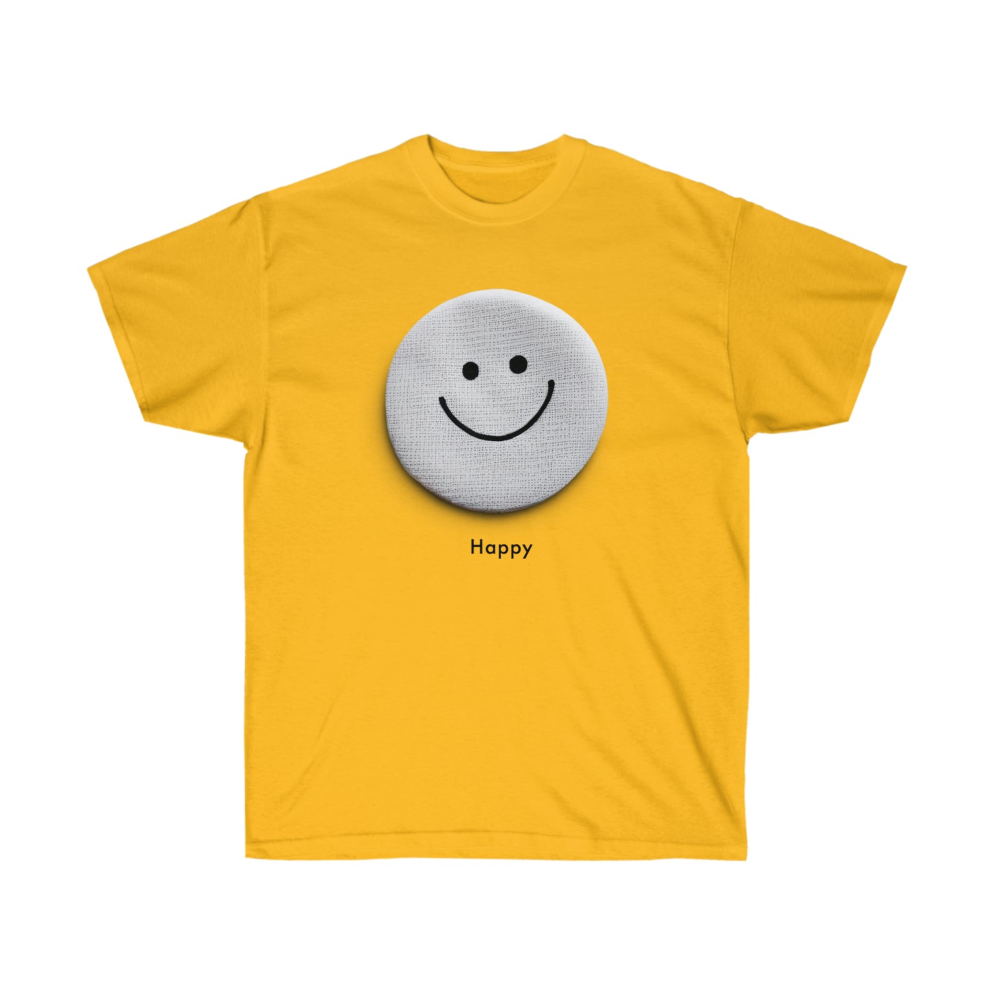 Happy Vibes Unisex Ultra Cotton Tee - Radiate Positivity