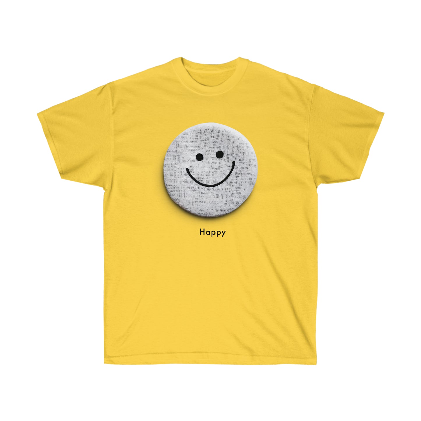 Happy Vibes Unisex Ultra Cotton Tee - Radiate Positivity