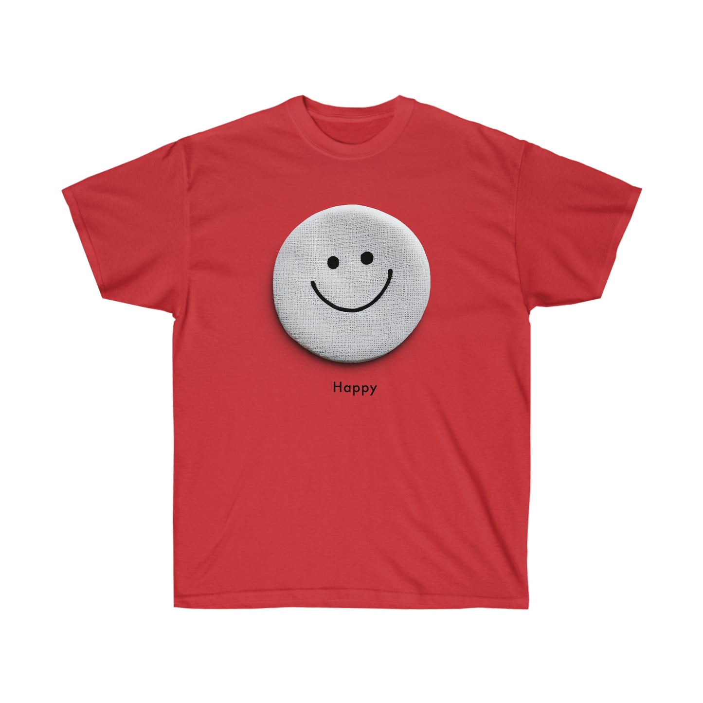 Happy Vibes Unisex Ultra Cotton Tee - Radiate Positivity