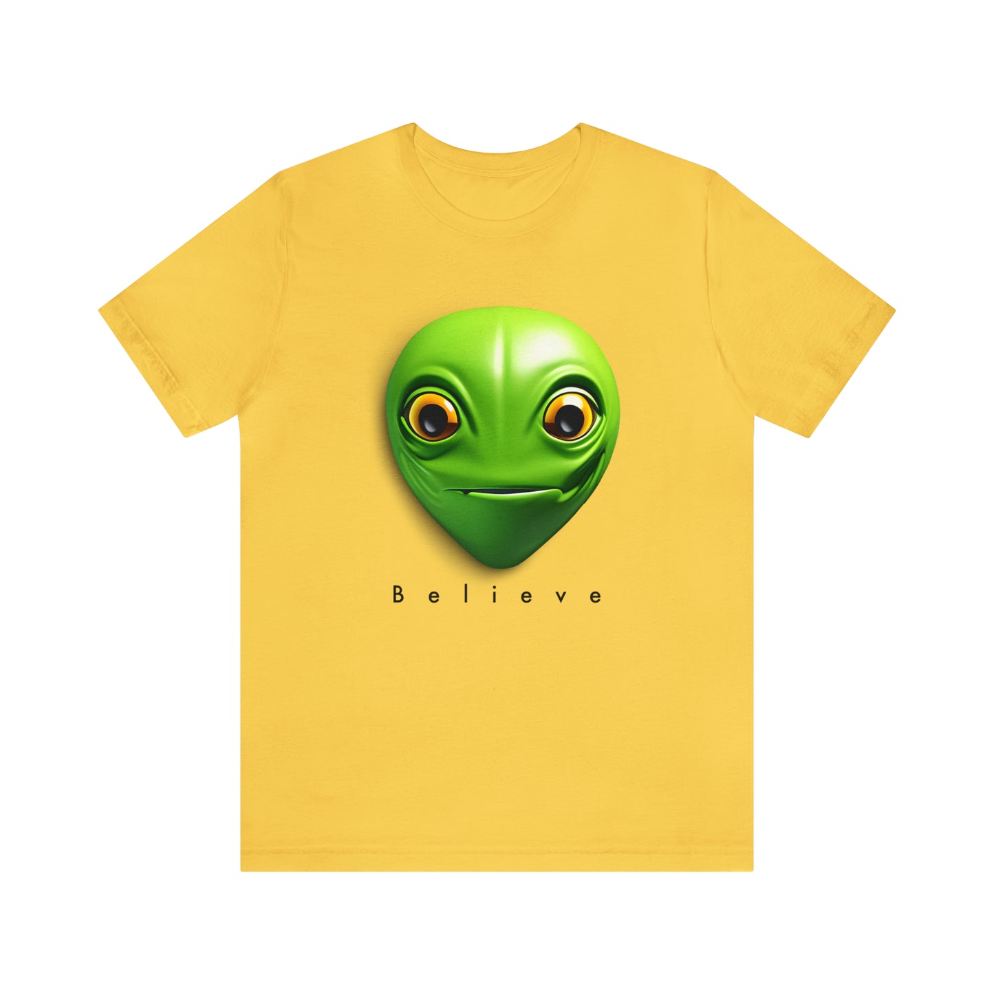 Alien Illusion: Believe-Inspired Jersey Tee