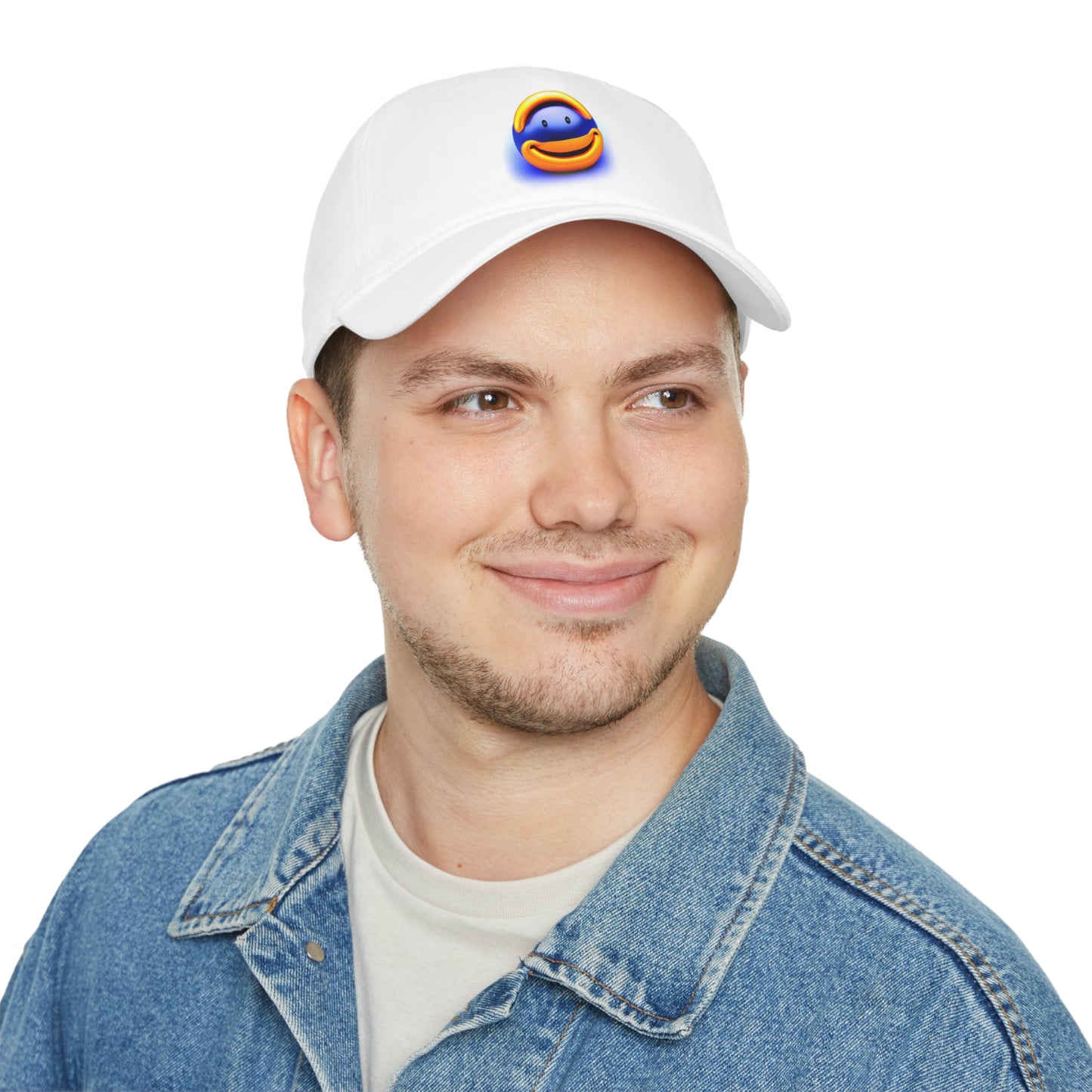 Happy Vibes Low Profile Baseball Cap - Spread Smiles Everywhere