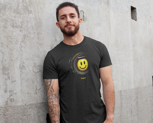 Express Your Joy with our Happy Face Emoji Tee