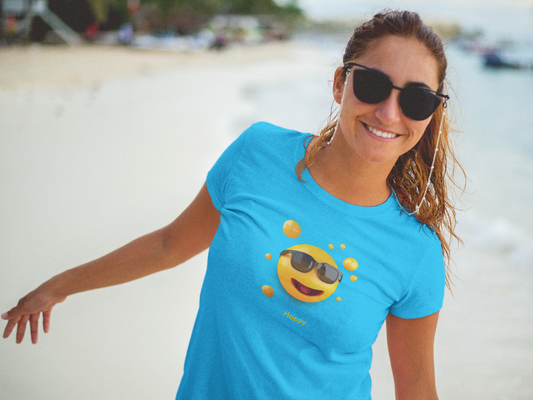 Spread Happiness: 3D Happy Face Tee!