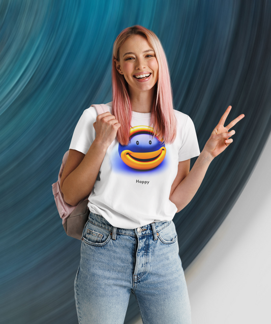 Radiant Smiles Women's Favorite Tee - Unleash Your Happy Side