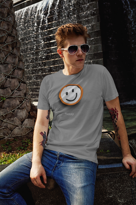 Embrace the Happy: Unisex Trendy Tee