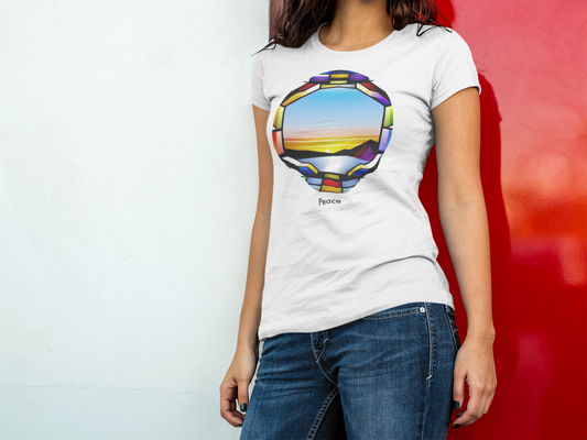 Discover the Serenity of our Peaceful Sunset Favorite Tee